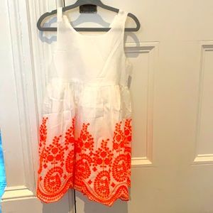 Girls Egg New York White Summer LOLA Dress